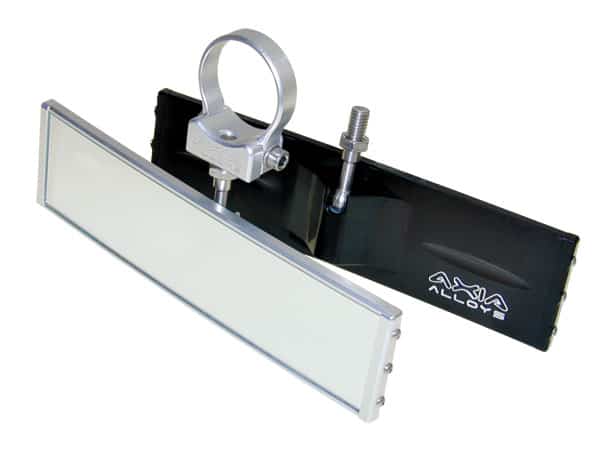 Photo3 9" Wide Panoramic Rear View Mirror (Black) - 3